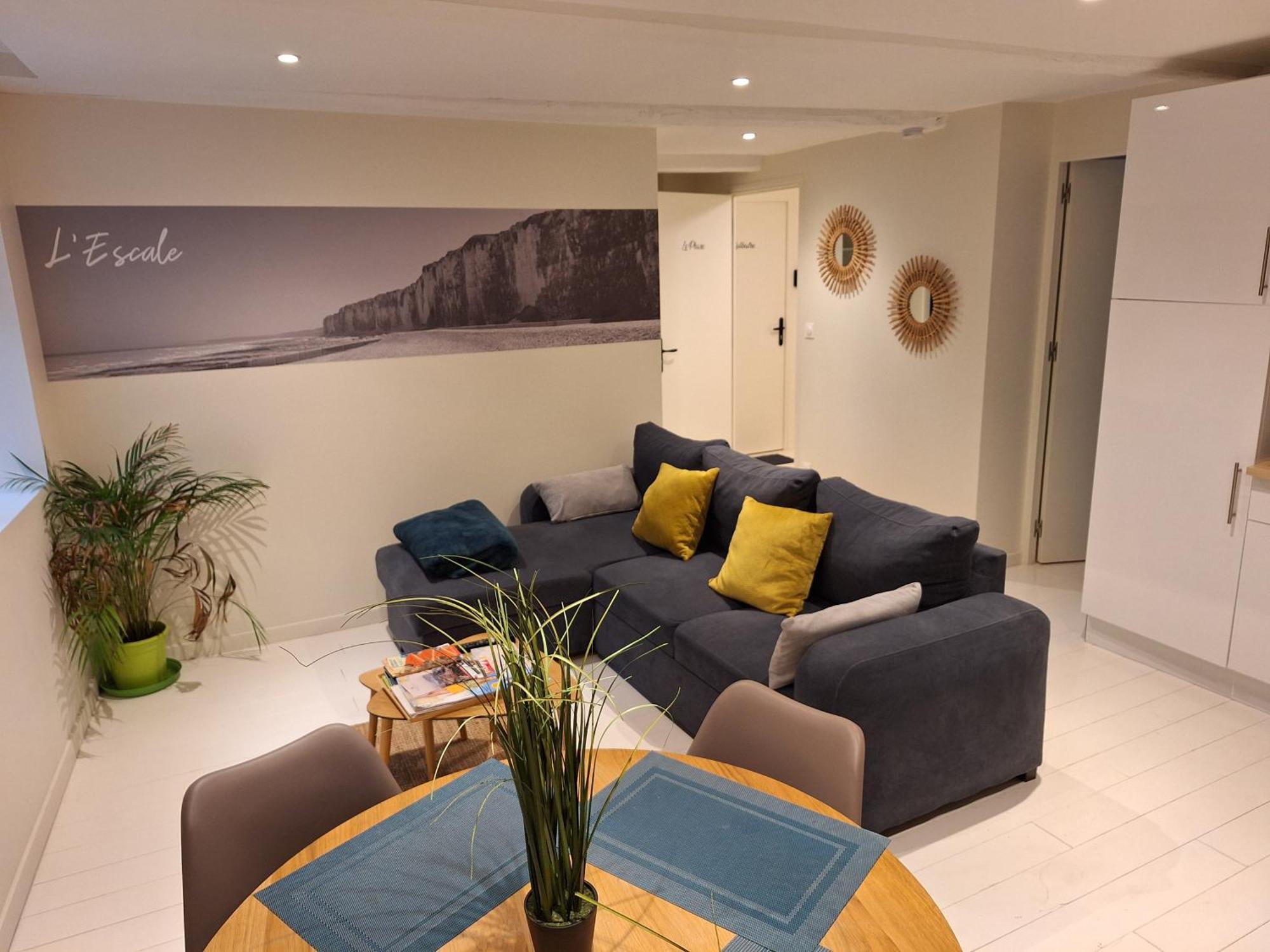 Appartement Le Phare Au Pied Du Port Saint-Valery-en-Caux Exterior foto